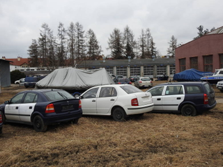 Illustration for article titled Police car graveyard